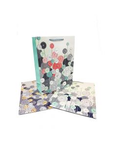 Gift Bag Glitter Matte Pastel Large Trader Dash NICX1875