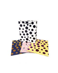Gift Bag Solid Dots Matte Medium Trader Dash NICY609