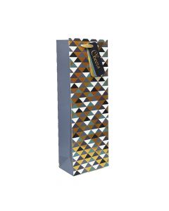 ALEF Liquor Bag Geometric Gold  50711