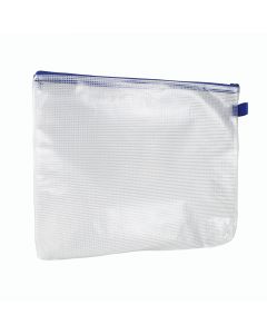 QConnect Mesh Pouch with Zip  14.17 in x 10.83 in   STY34114