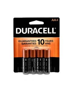 Duracell Alkaline Battery  AA         MN1500    ea-pk/4