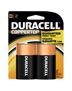 Duracell Alkaline Battery  D2         MN1300B2 ea-pk/2
