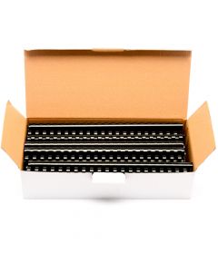 Q-Connect Binding Comb Black 16mm (5/8 in) A4  KF24024   per comb