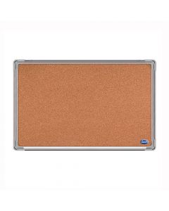 Forofis Cork Board with Aluminum Frame 24 x 36 inches   91014