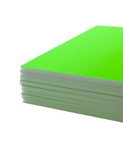 Bazic Foam Board 20in x 30in Flourescent Green 5400