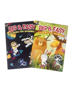 KBP Big and Easy Colouring Book for Beginners 74700