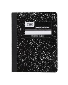 Mead  Composition Book 9.75 x 7.5 College Ruled 09932