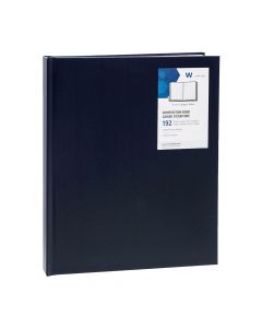 Merangue Hard Cover Composition Book 9 x 7.5 Blue W9-02-BE