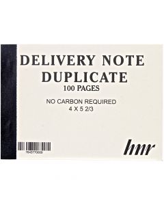 HNR Duplicate Delivery Book  4 x 5 2/3 No Carbon Required NCR