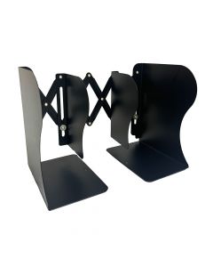 OIC Heavy Duty Expandable Book-Ends Black 93190