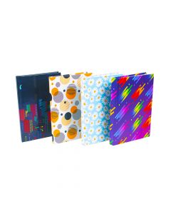 Tiger Casebound Fashion Notebook A6 (4.13in x 5.83in)  Ruled  301652 ea