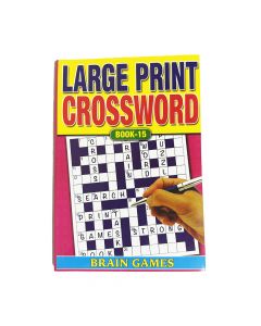 WFG Crossword Puzzle Book large Print  4090