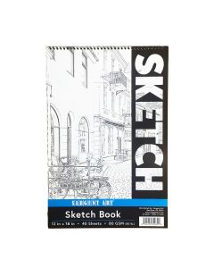 Sargent Art Wire Sketch Book 12 x 18  80 gsm 40 sheets 23-5039