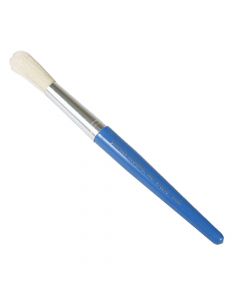 CLi Stubby Paint Brush Round Blue plastic handle 7.5 inches   73215