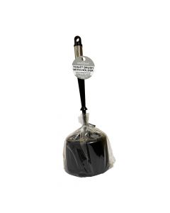 CleanHouse Toilet Brush with Cup Base Stainless Steel handle 24229