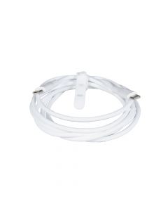 Argom Charge and Sync Cable 65W Type C to Type C 6ft White A00634