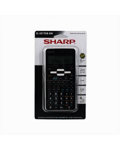 Sharp Scientific Calculator 2-Line Display EL-531TGB-BW