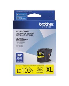 Brother Cartridge Yellow      LC103Y XL