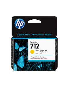 HP Designjet Cartridge #712  Yellow   3ED69A