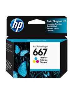 HP Inkjet Cartridge  #667  Colour          3YM78AL