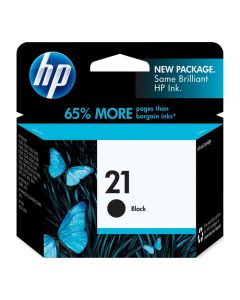 HP Inkjet Cartridge #21   Black   C9351AL