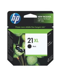 HP Inkjet Cartridge #21XL   Black   C9351CL