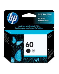 HP Inkjet Cartridge  #60  Black   CC640WL
