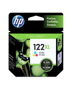 HP Inkjet Cartridge #122XL  Tri-colour  CH564HL