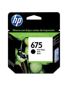 HP Inkjet Cartridge #675   Black   CN690AL