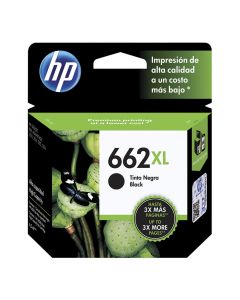 HP Inkjet Cartridge  #662XL Black         CZ105AL