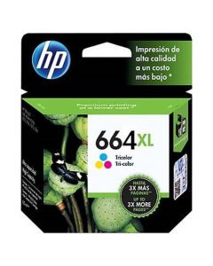 HP Inkjet Cartridge #664XL  Tri-colour     F6V30AL