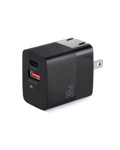 Argom Wall Charger TypeC + USB 38W  A00578/AC-0122BK