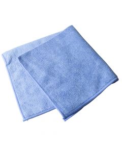 Microfiber Cloth 16 in x 16 in  Blue   BL40300