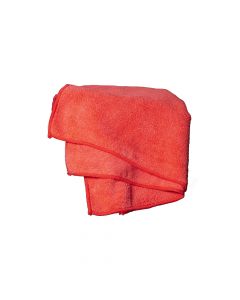 Microfiber Cloth 16 in x 16 in  Red    RD40300