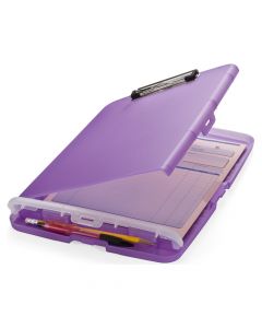 OIC Clipboard with Storage Box  Purple   83305