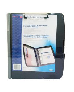 OIC CLIPBOARD with 1-inch 3Ring Binder in storage box 83309