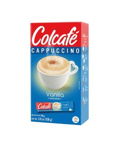 Colcafe Cappuccino Coffee French Vanilla 6pk