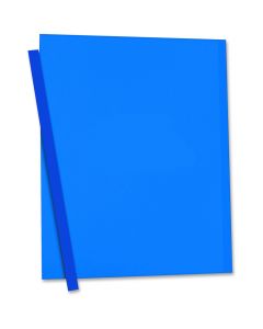 C-Line Report Cover Letter Size Blue with Binding Bar       32555