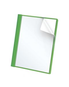 Esselte Report Cover  Letter Size Green w/Clear Front 55807EE