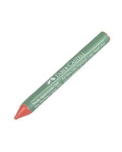  Faber Castell Wax (Lumber) Marking Crayon Red      122202