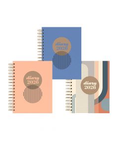 2026 DIARY Collins SCANDI  A5 Day to Page Appts  (PW51)