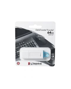 Kingston Exodia DataTraveler Flash Drive 64GB USB3.2 KC-U2G64-5R