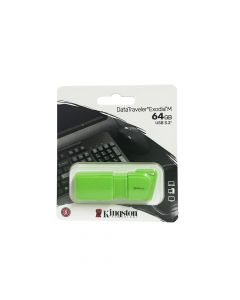 Kingston Flash Drive DataTraveller 64GB Lime Green  U2L64-7LG