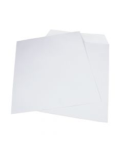 Envelope  12 in x 10 in (305 x 254)   Peel & Stick White