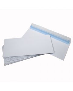 Envelope  4 1/8 x 9 1/2 (105 x 241)  Peel & Stick White