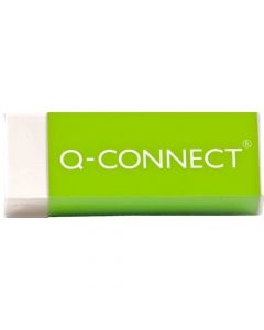 Q-Connect Eraser Pencil White  KF00236