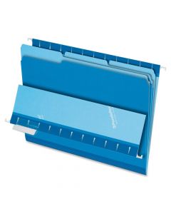 Pendaflex File Folder 8 1/2 x 11 Letter Size Blue  4210 1/3 42302