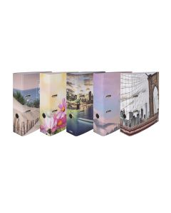 Stylex Assorted Designs Wide A4 Lever Arch Files  41750