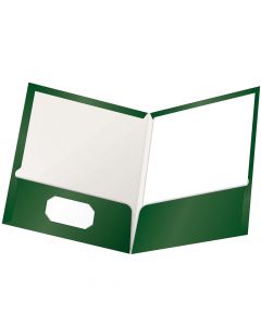 Esselte Portfolio File  Letter Size  Shiny Green       51717