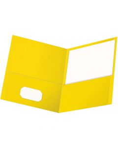 Esselte Portfolio File Letter Size Yellow            57509
